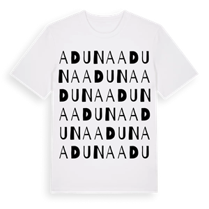 Aduna ordlek t-shirt – ekologisk bomull t-shirt från Pinshirt
