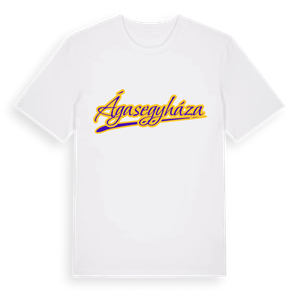 Ágasegyháza baseball t-shirt – ekologisk bomull t-shirt från Pinshirt