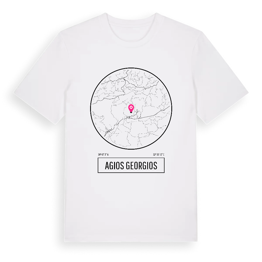 Agios Georgios t-shirt – White, i miljö