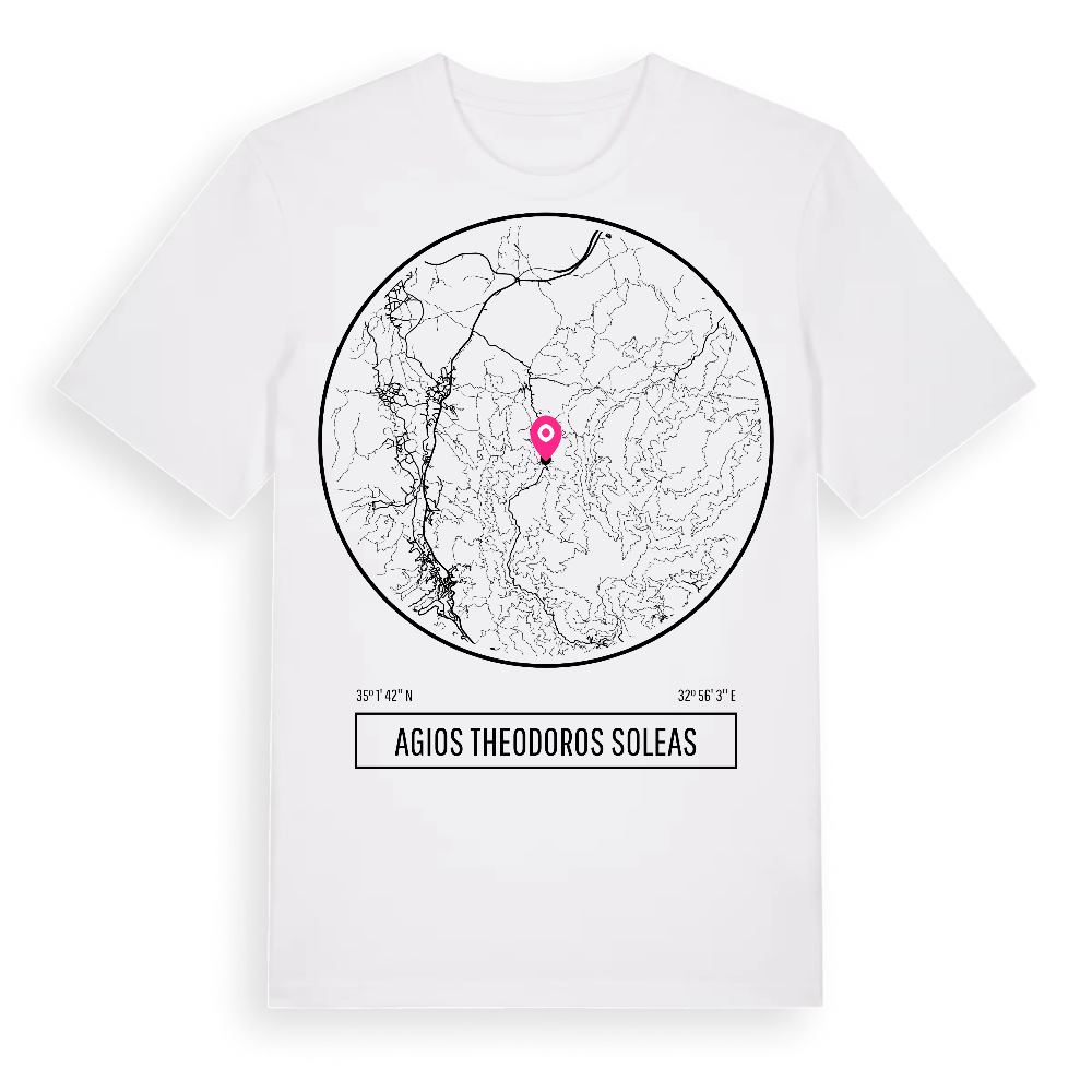 Agios Theodoros Soleas t-shirt – White, i miljö