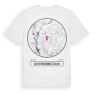 Agios Theodoros Soleas t-shirt – ekologisk bomull t-shirt från Pinshirt