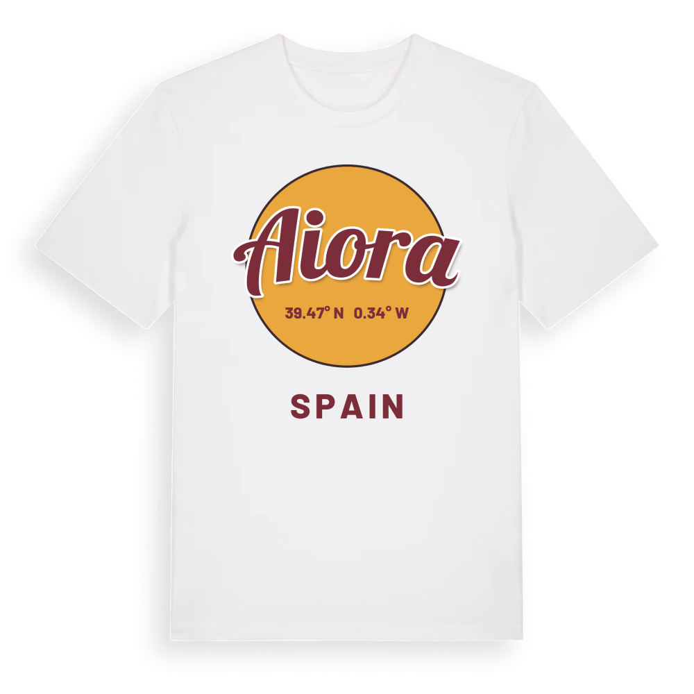 Aiora cirkel t-shirt – White, i miljö
