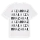 Aizarnazabal ordlek t-shirt