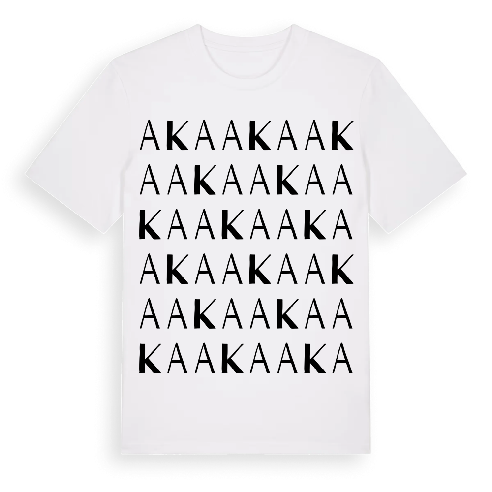 Aka ordlek t-shirt – White, i miljö