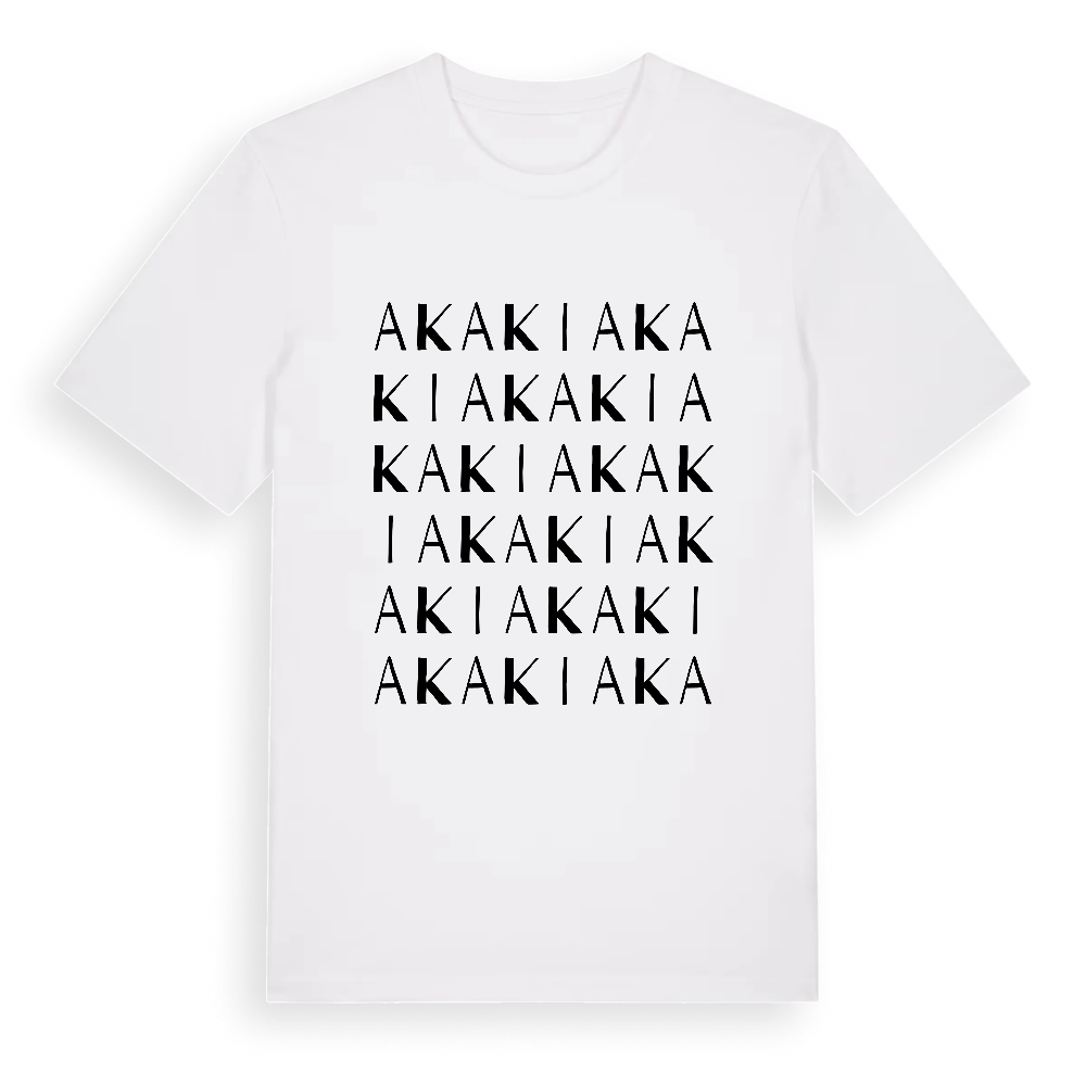 Akaki ordlek t-shirt – White, i miljö