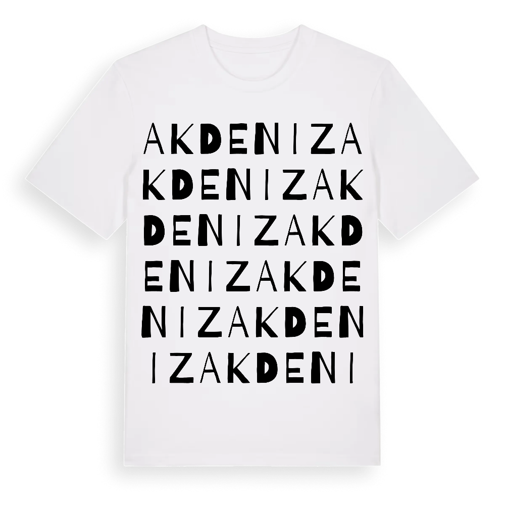 Akdeniz ordlek t-shirt – White, i miljö