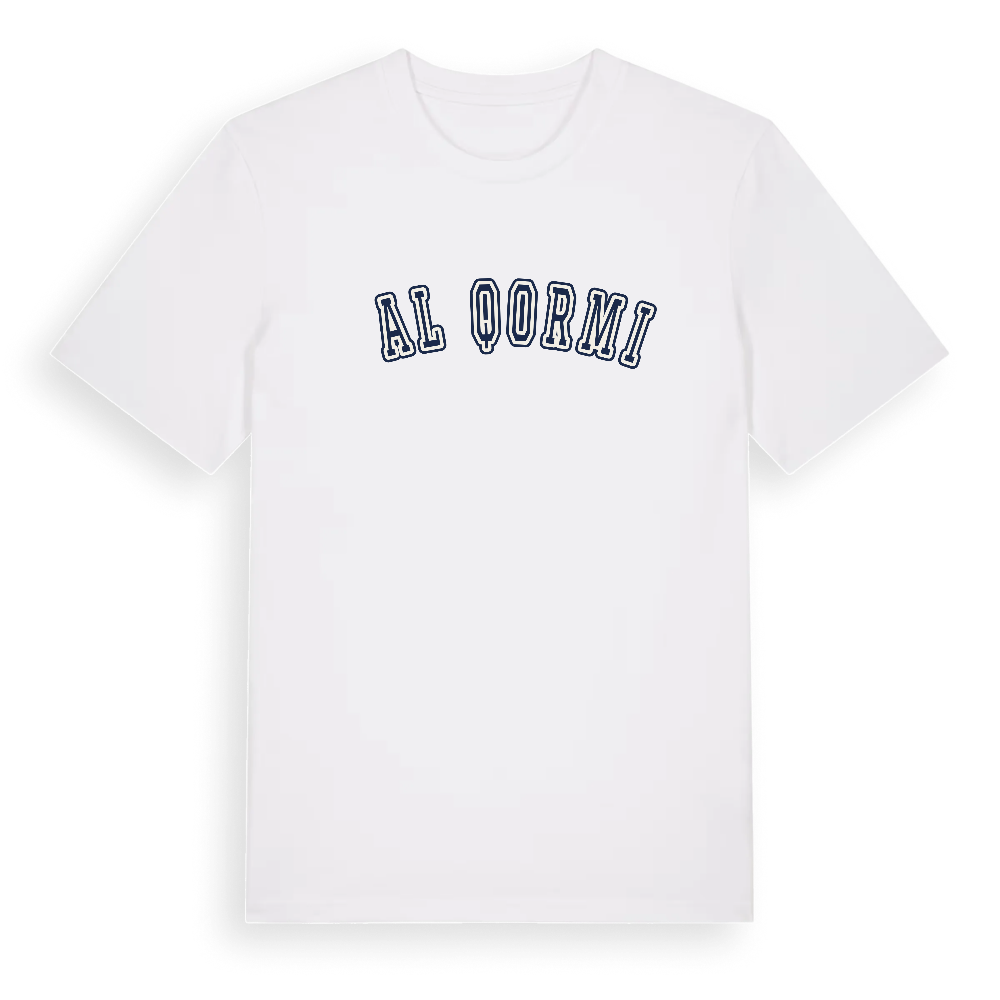 Ħal Qormi college t-shirt – White, i miljö