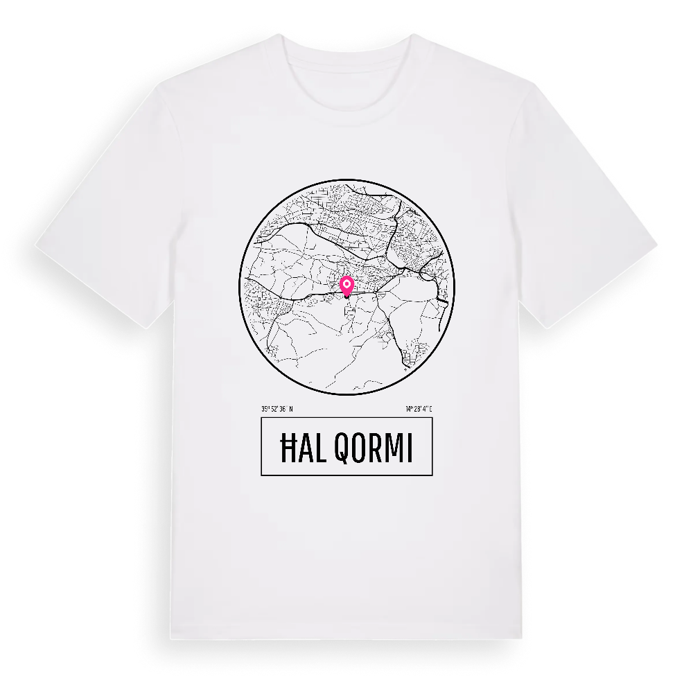 Ħal Qormi t-shirt – White, i miljö
