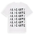 Alacant / Alicante ordlek t-shirt