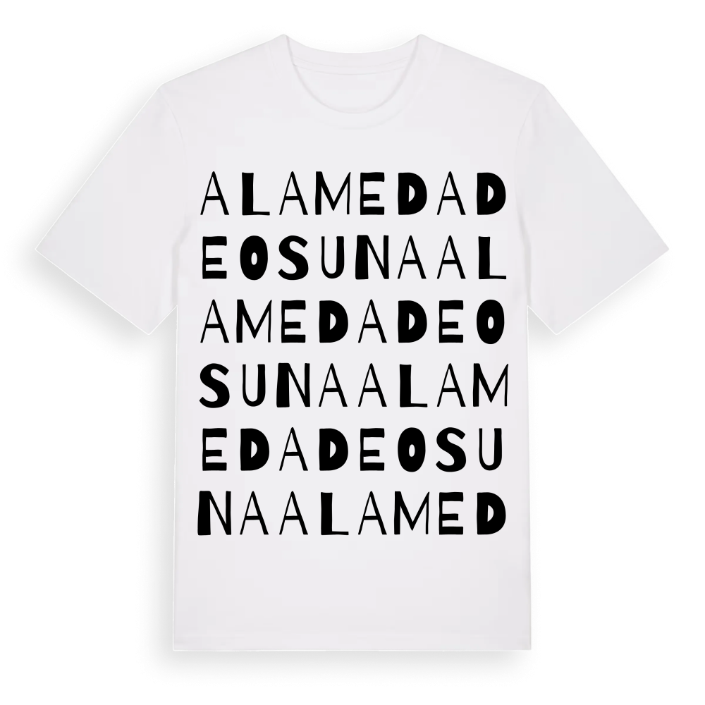 Alameda de Osuna ordlek t-shirt – White, i miljö