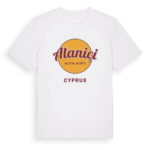 Alaniçi cirkel t-shirt – ekologisk bomull t-shirt från Pinshirt