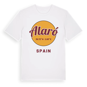 Alaró cirkel t-shirt – ekologisk bomull t-shirt från Pinshirt