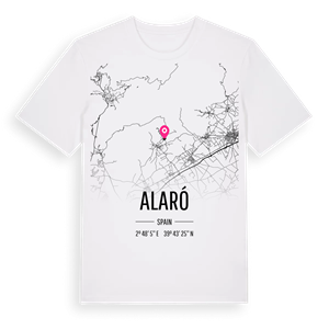 Alaró karta t-shirt – ekologisk bomull t-shirt från Pinshirt