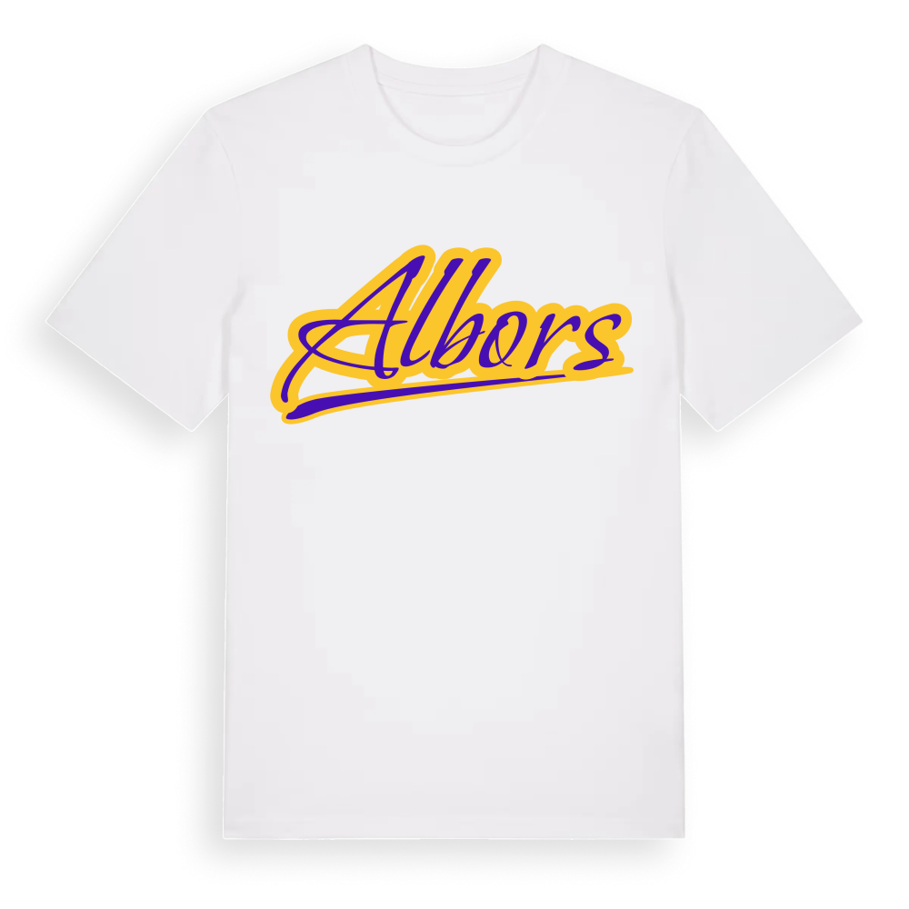 Albors baseball t-shirt – White, i miljö