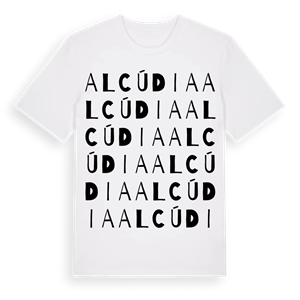Alcúdia ordlek t-shirt – ekologisk bomull t-shirt från Pinshirt