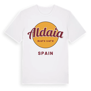 Aldaia cirkel t-shirt – ekologisk bomull t-shirt från Pinshirt