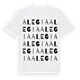 Alegia ordlek t-shirt