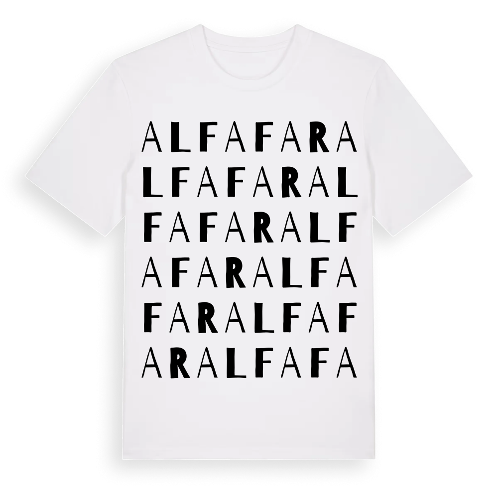 Alfafar ordlek t-shirt – White, i miljö