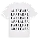 Alfafar ordlek t-shirt