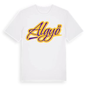 Algyő baseball t-shirt – ekologisk bomull t-shirt från Pinshirt