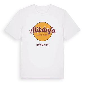Alibánfa cirkel t-shirt – ekologisk bomull t-shirt från Pinshirt