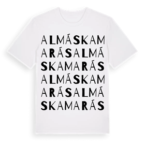 Almáskamarás ordlek t-shirt – ekologisk bomull t-shirt från Pinshirt