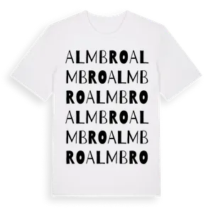 Almbro ordlek t-shirt – ekologisk bomull t-shirt från Pinshirt
