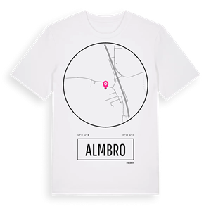 Almbro t-shirt – ekologisk bomull t-shirt från Pinshirt