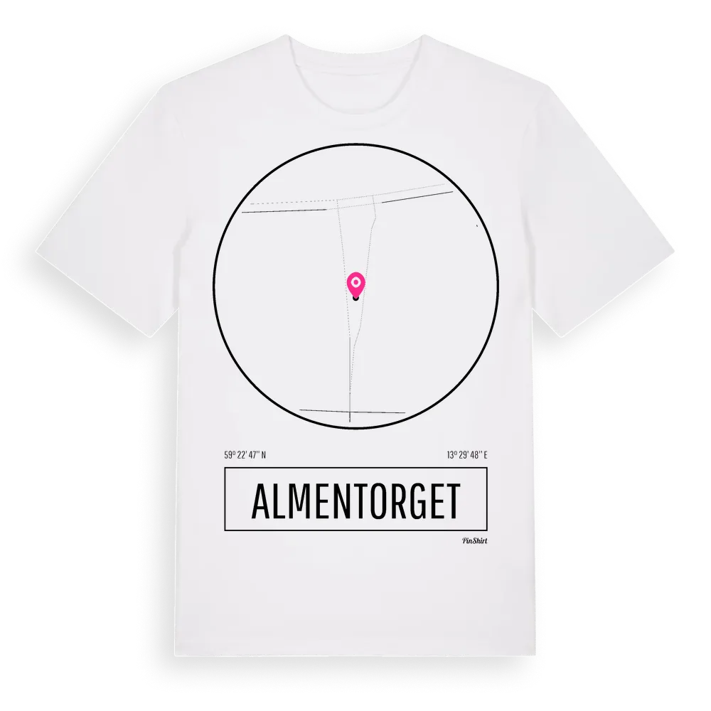 Almentorget t-shirt i miljö