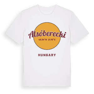 Alsóberecki cirkel t-shirt – ekologisk bomull t-shirt från Pinshirt