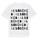 Alsónémedi ordlek t-shirt