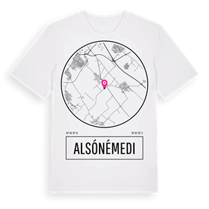 Alsónémedi t-shirt – ekologisk bomull t-shirt från Pinshirt