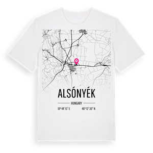 Alsónyék karta t-shirt – ekologisk bomull t-shirt från Pinshirt