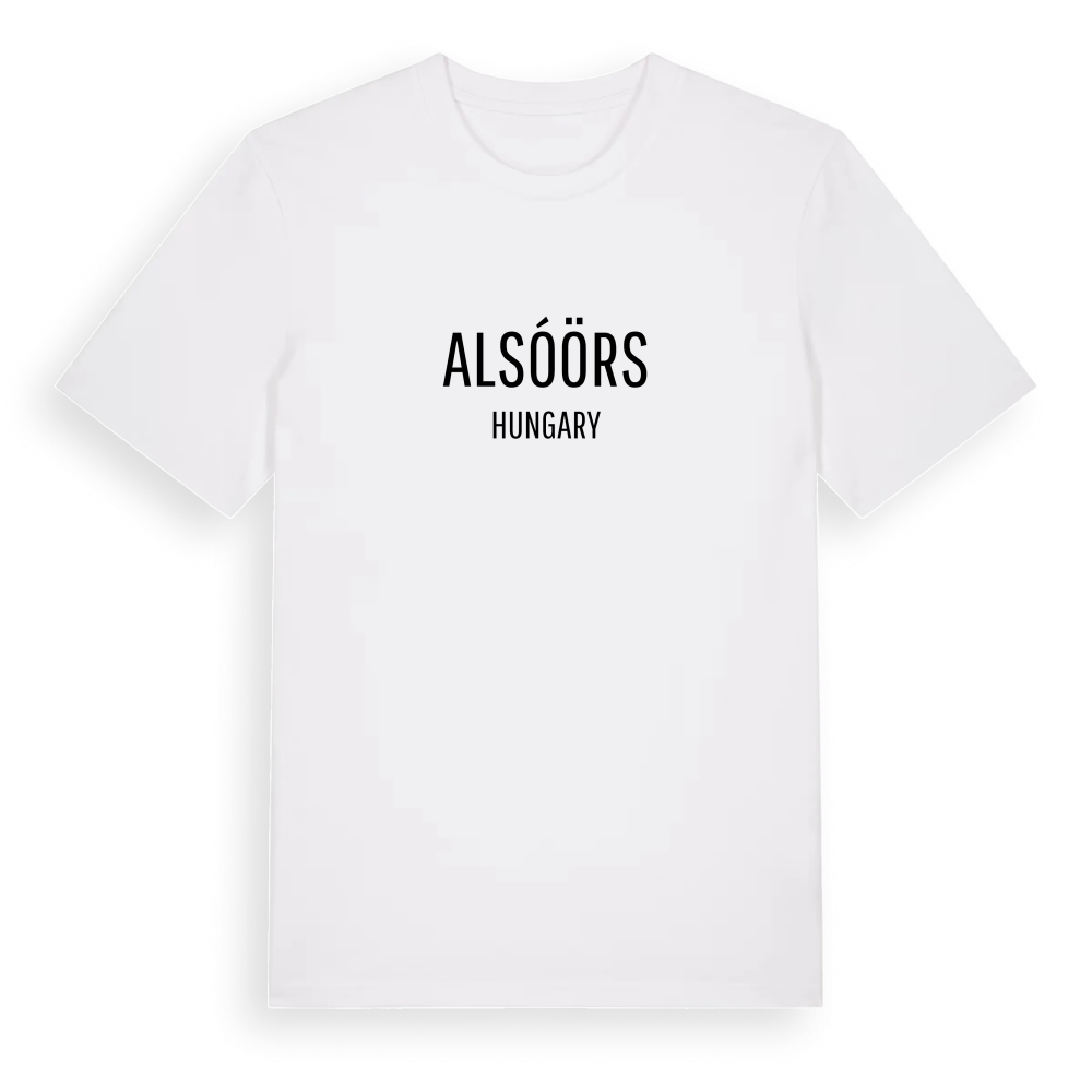 Alsóörs i Sverige t-shirt – White, i miljö