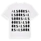 Alsóörs ordlek t-shirt