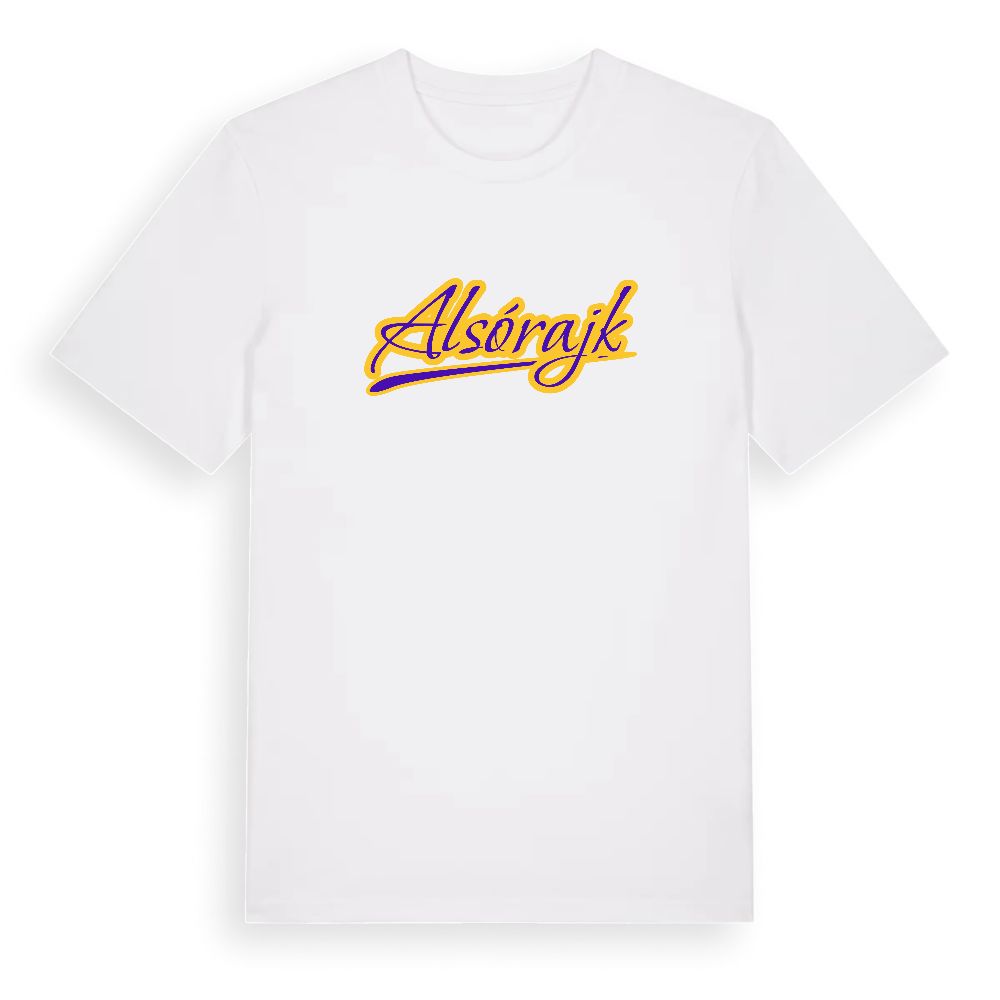 Alsórajk baseball t-shirt – White, i miljö