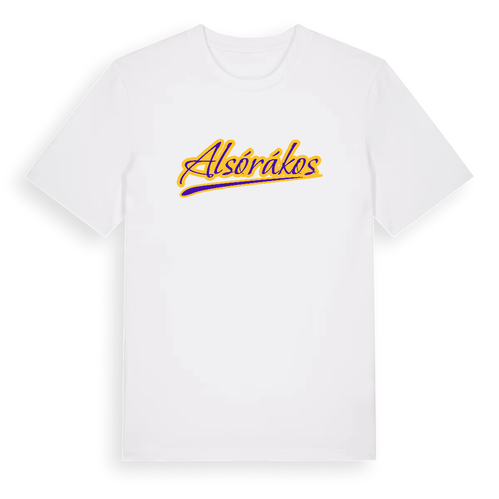 Alsórákos baseball t-shirt – White, i miljö