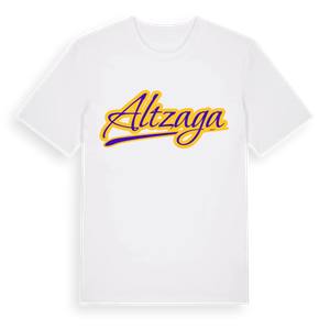 Altzaga baseball t-shirt – ekologisk bomull t-shirt från Pinshirt