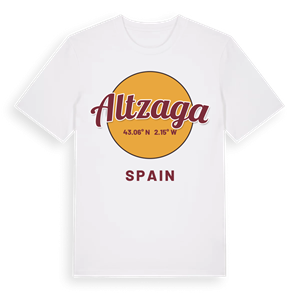 Altzaga cirkel t-shirt – ekologisk bomull t-shirt från Pinshirt