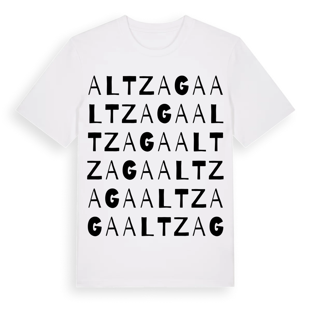 Altzaga ordlek t-shirt – White, i miljö