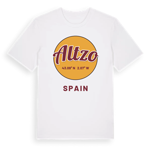 Altzo cirkel t-shirt – ekologisk bomull t-shirt från Pinshirt