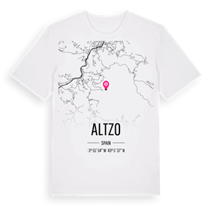 Altzo karta t-shirt – ekologisk bomull t-shirt från Pinshirt