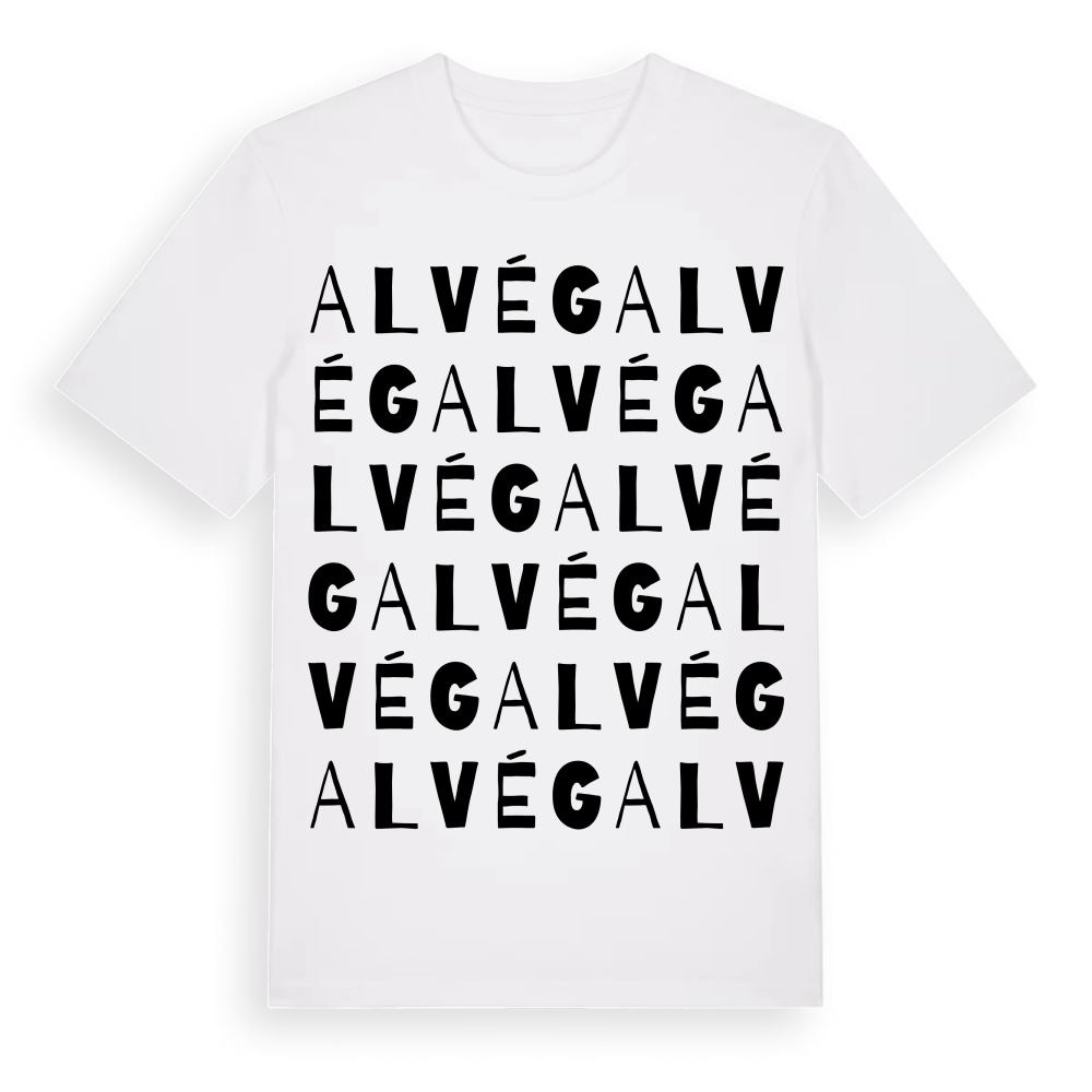 Alvég ordlek t-shirt – White, i miljö