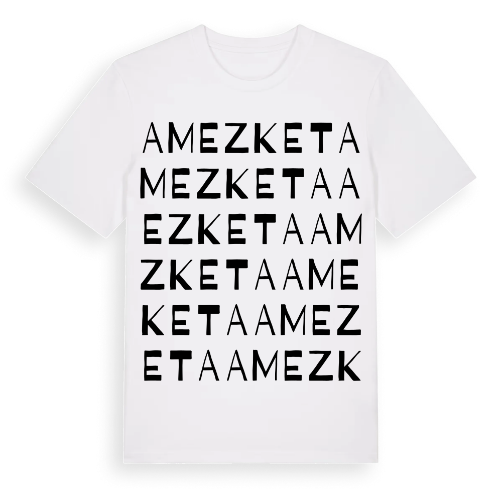Amezketa ordlek t-shirt – White, i miljö