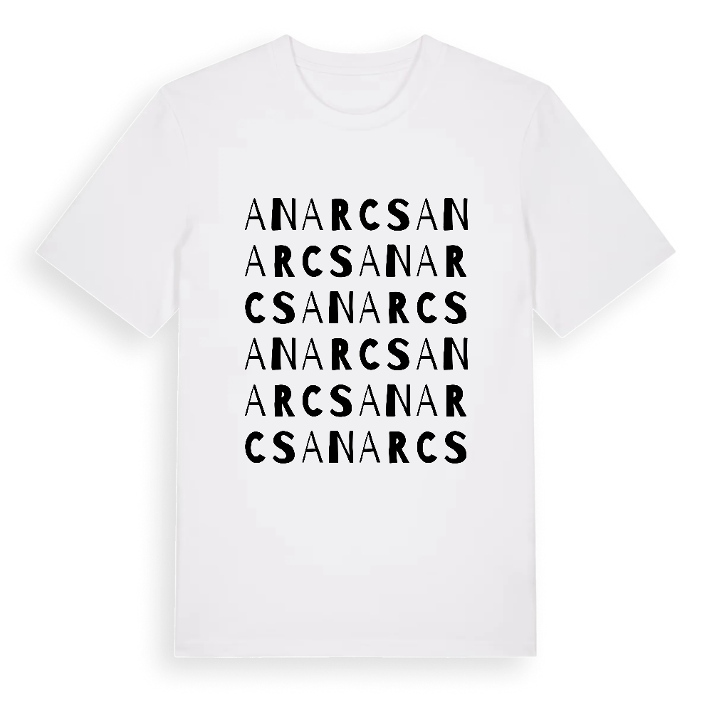 Anarcs ordlek t-shirt – White, i miljö