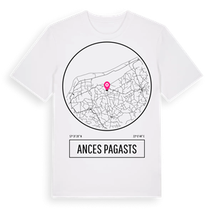 Ances pagasts t-shirt – ekologisk bomull t-shirt från Pinshirt