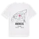 Andreas karta t-shirt