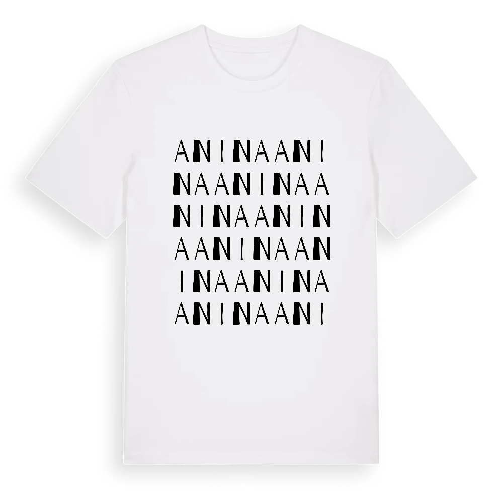 Anina ordlek t-shirt – White, i miljö