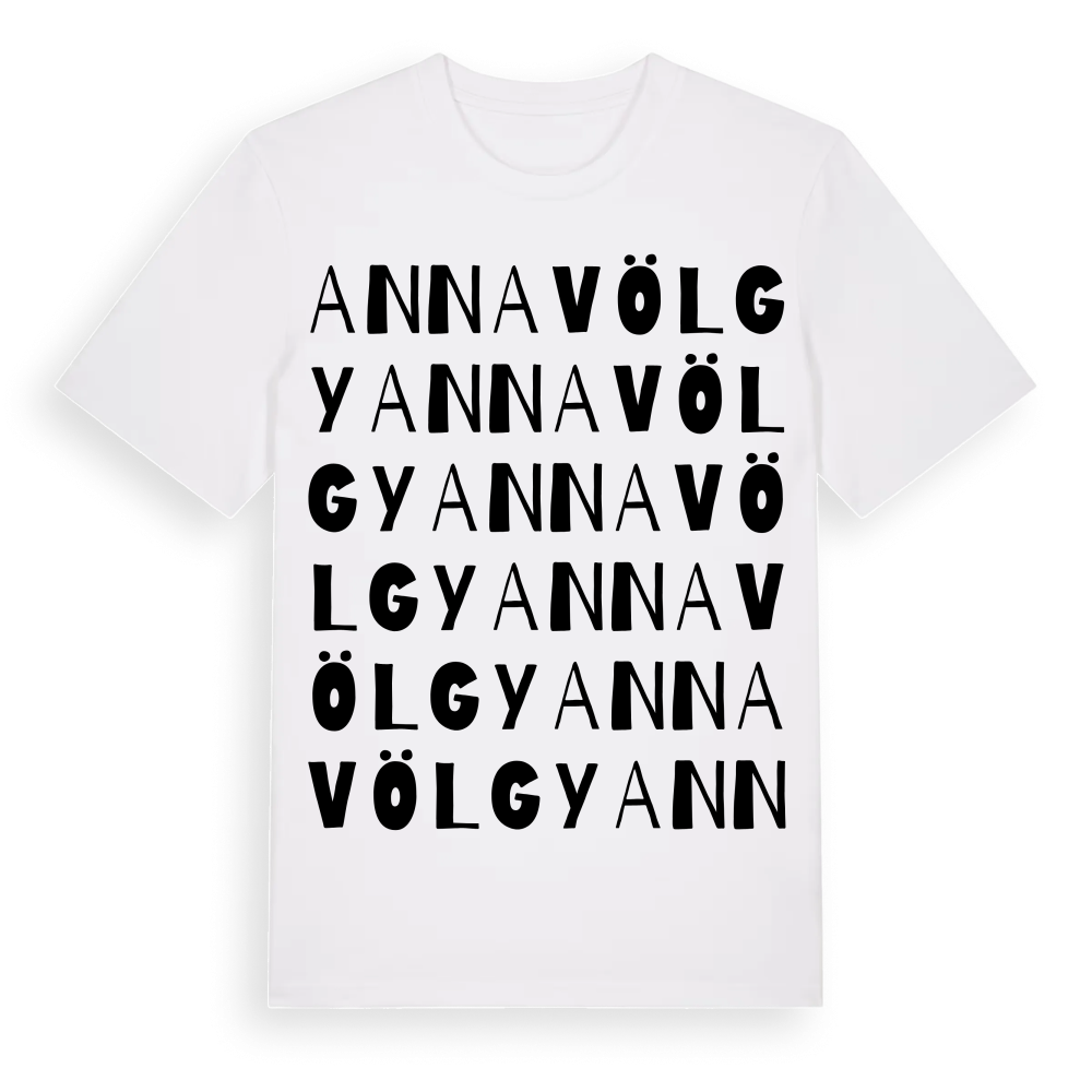 Annavölgy ordlek t-shirt – White, i miljö
