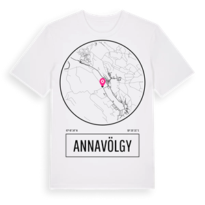 Annavölgy t-shirt – ekologisk bomull t-shirt från Pinshirt